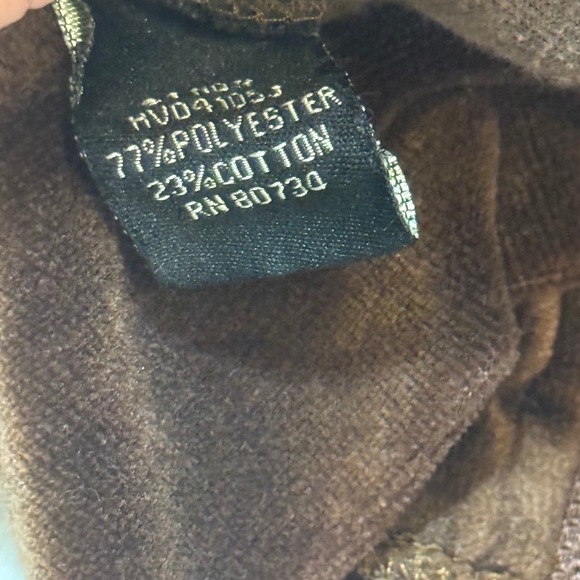 BCBGMAXAZRIA Brown Velour Hoodie Jacket Velour Hoodie Jacket Size XL - Picture 8 of 8
